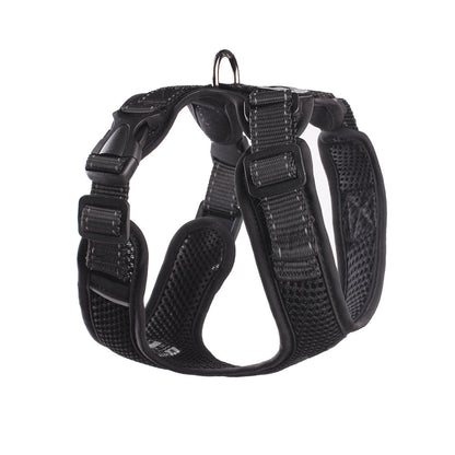 Reflective Mesh Pet Chest Harness - Breathable I-Shape - All Accessories Depo