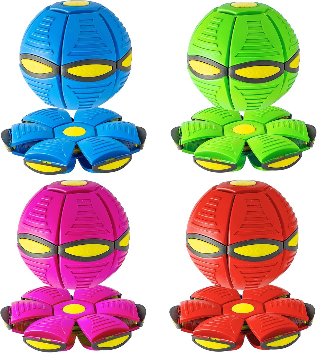 Flying Saucer Dog Toy with 6 Lights – Magic UFO Ball - All Accessories Depo