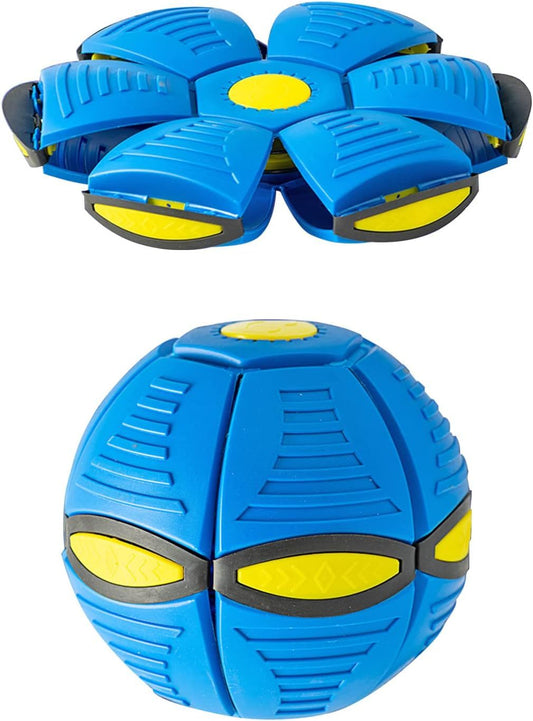 Flying Saucer Dog Toy with 6 Lights – Magic UFO Ball - All Accessories Depo