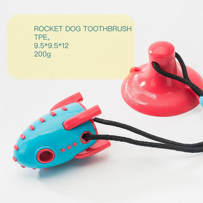 Rocket Dog Bite-Resistant Food Leaking Pet Toy - All Accessories Depo