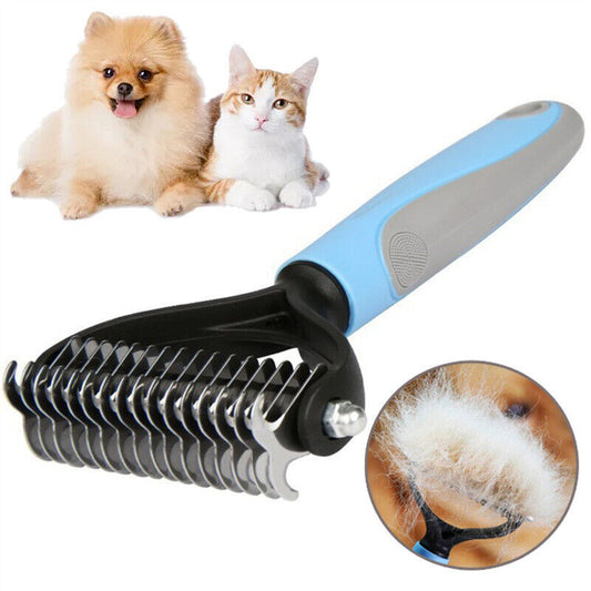 2-in-1 Dematting & Shedding Brush - All Accessories Depo