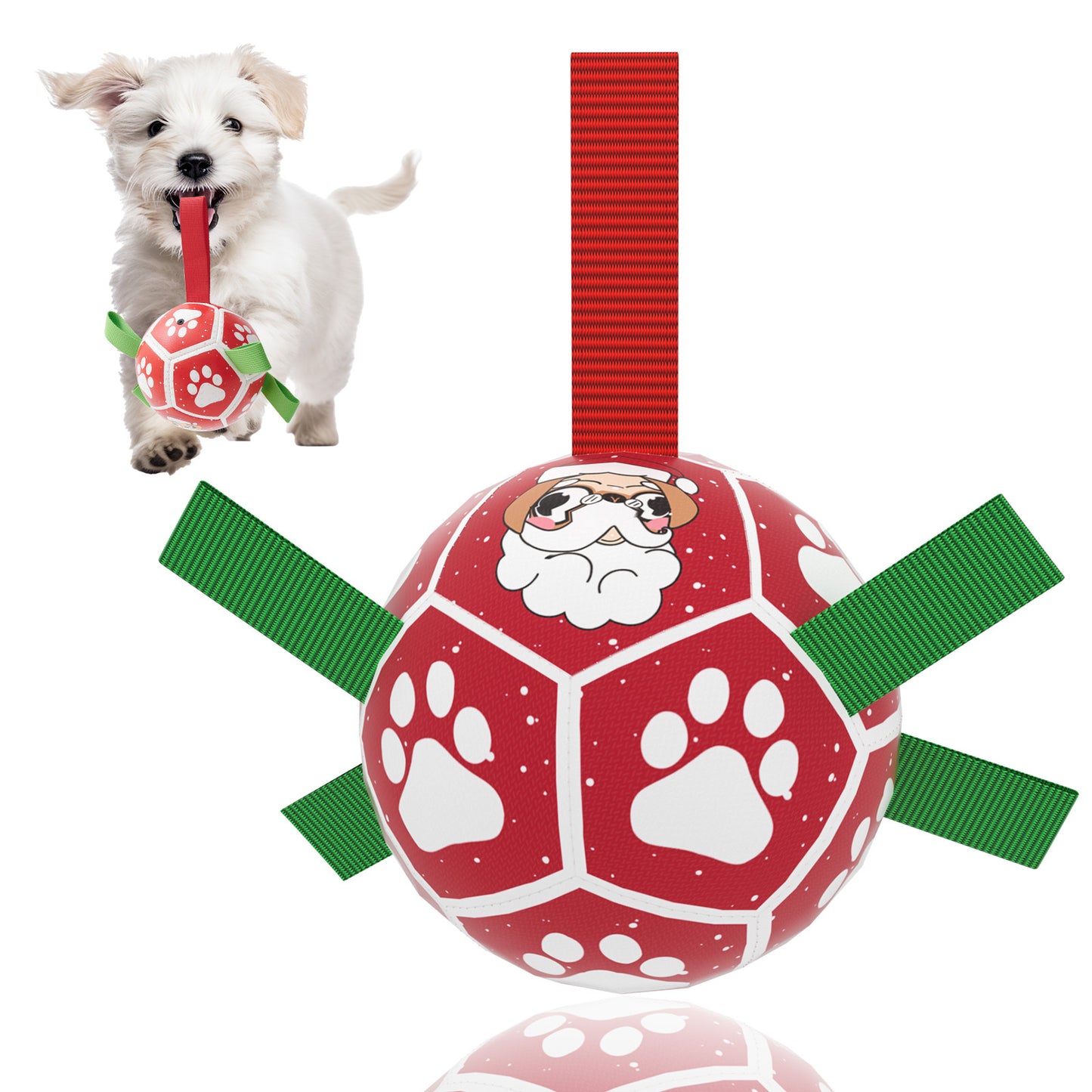 Dog Soccer Ball with Straps - All Accessories Depo