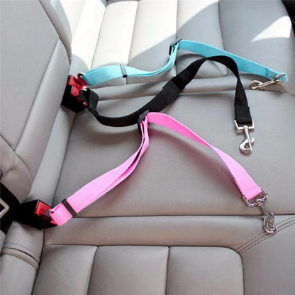 Retractable Pet Car Seat Belt & Handheld Leash - All Accessories Depo