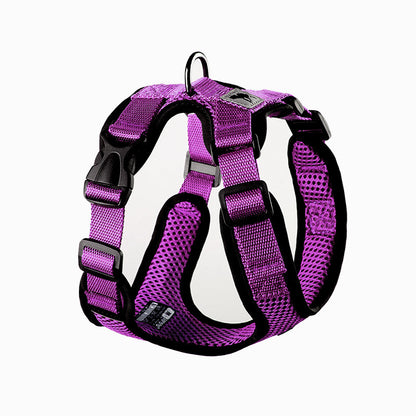 Reflective Mesh Pet Chest Harness - Breathable I-Shape - All Accessories Depo