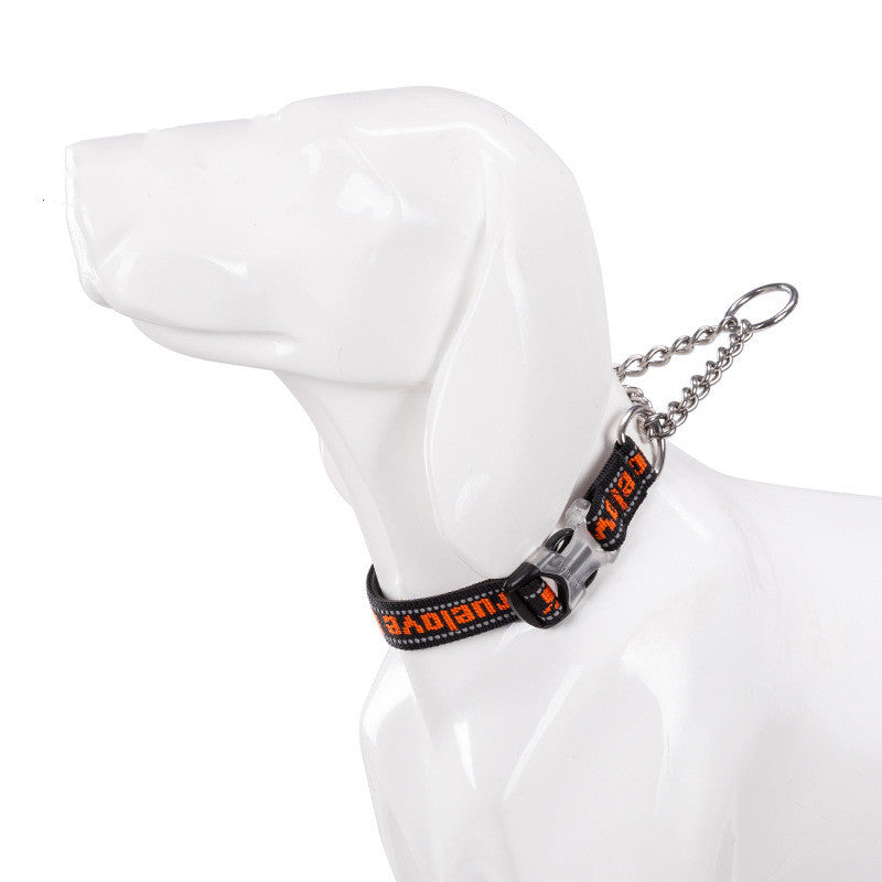 Reflective Pet P Chain Collar - Explosion-Proof - All Accessories Depo