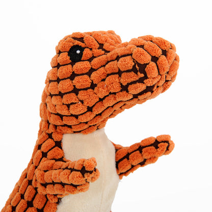 Dinosaur Chew Toy for Large Dogs with Squeakers - All Accessories Depo