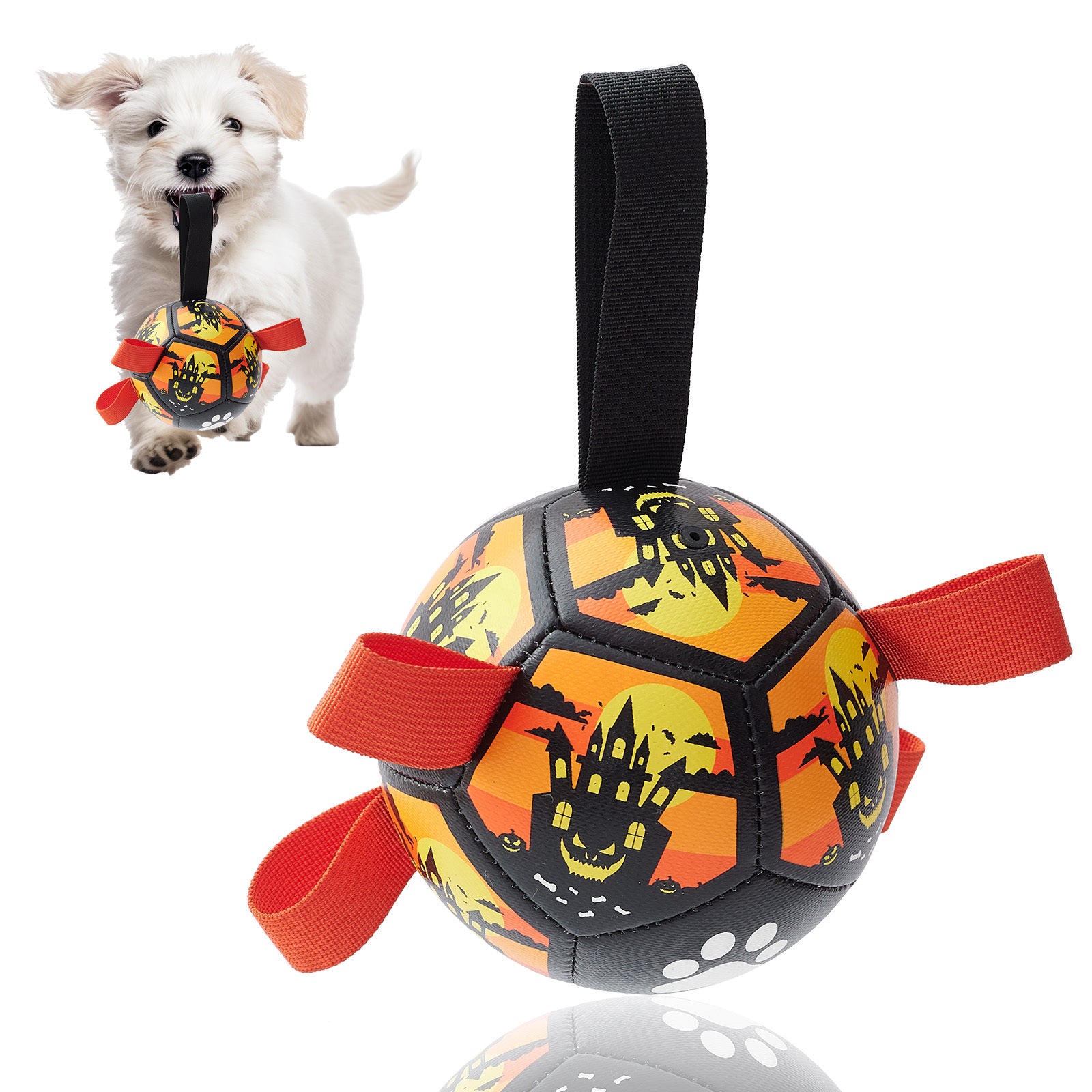 Dog Soccer Ball with Straps - All Accessories Depo