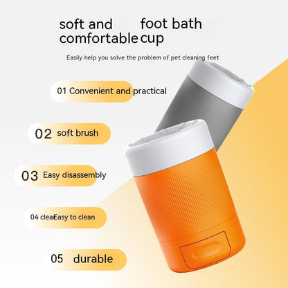 Pet Semi-Automatic Foot Washing Cup - All Accessories Depo