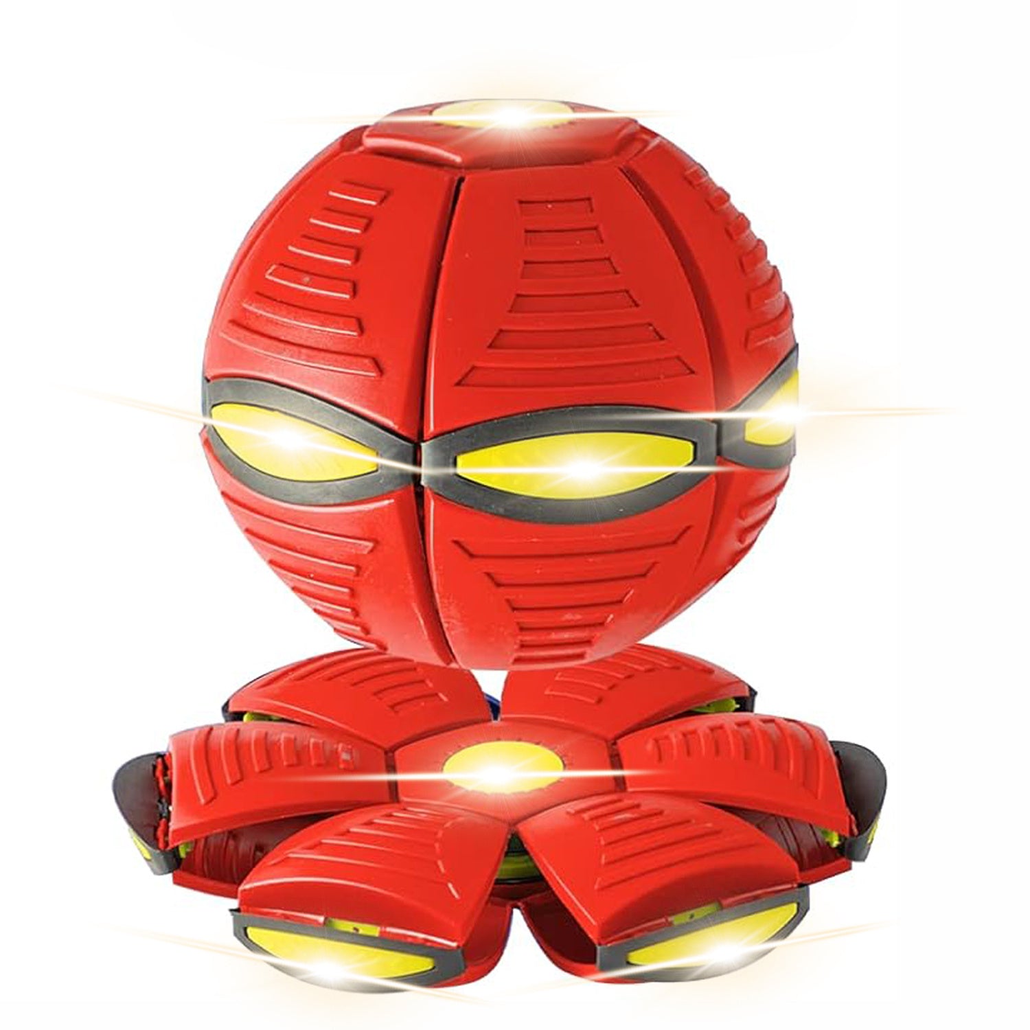 Flying Saucer Dog Toy with 6 Lights – Magic UFO Ball - All Accessories Depo